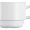 Tasse à expresso rond blanc verre opal 8 cl Ø 6 cm Restaurant - ARCOROC New