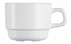 Tasse à expresso rond blanc verre opal 8 cl Ø 6 cm Restaurant - ARCOROC New