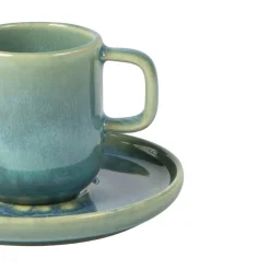 ACCOLADE Tasse expresso rond bleu grès émaillé 9 cl Ø 5,5 cm Magic Sale