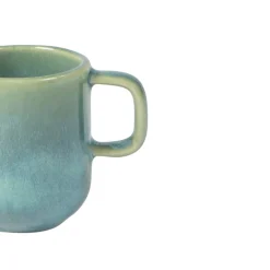 ACCOLADE Tasse expresso rond bleu grès émaillé 9 cl Ø 5,5 cm Magic Sale