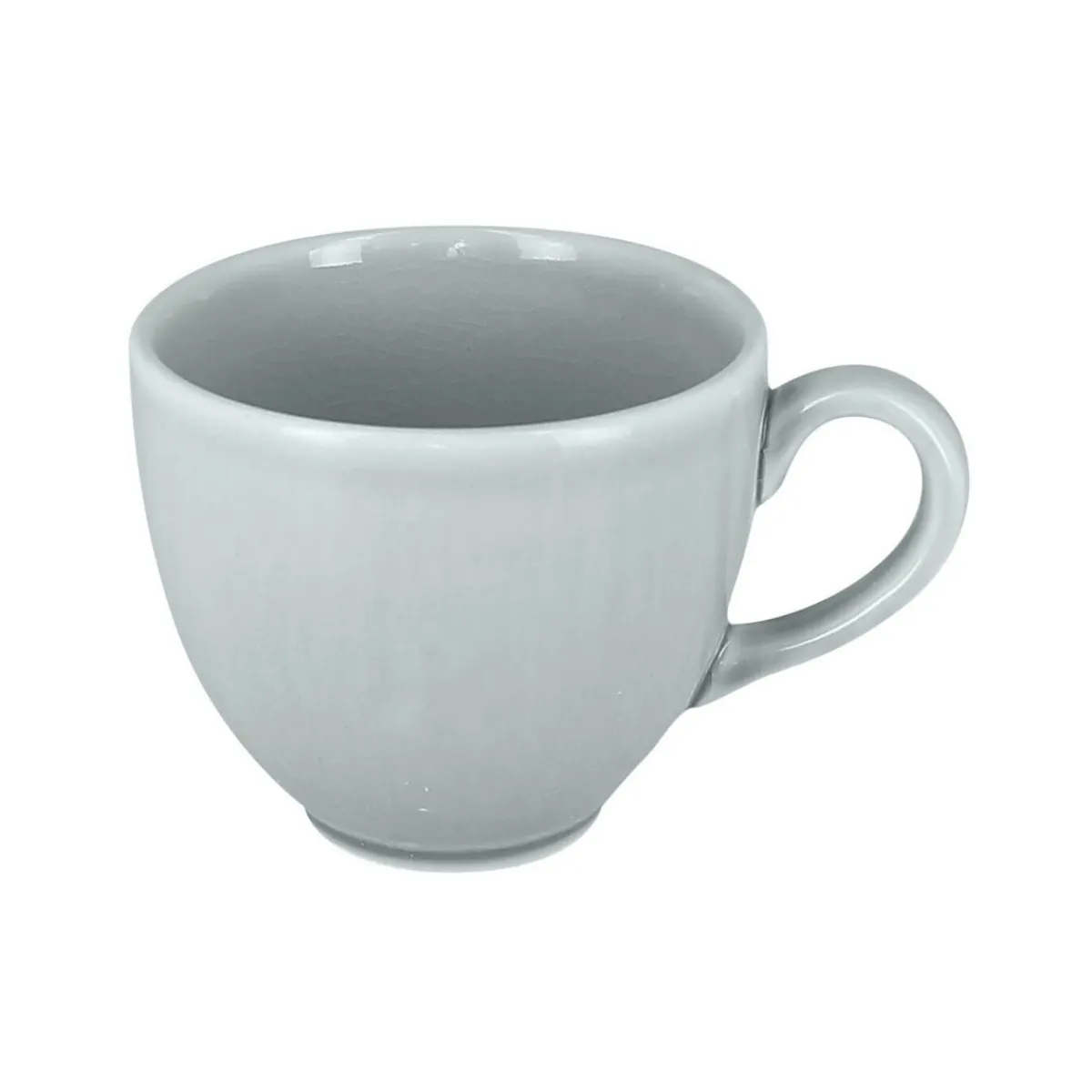 Tasse à expresso rond bleu porcelaine vitrifiée 9 cl Ø 6,5 cm Vintage - RAK Clearance