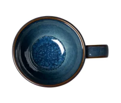 VILLEROY & BOCH Tasse à expresso rond denim bleu porcelaine 6 cl Ø 8,5 cm Crafted Outlet