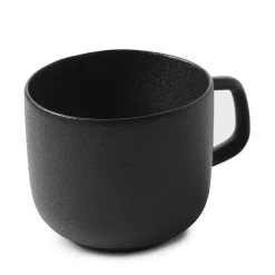 REVOL Tasse à expresso rond effet fonte porcelaine culinaire 8 cl Ø 6,5 cm Equinoxe Discount