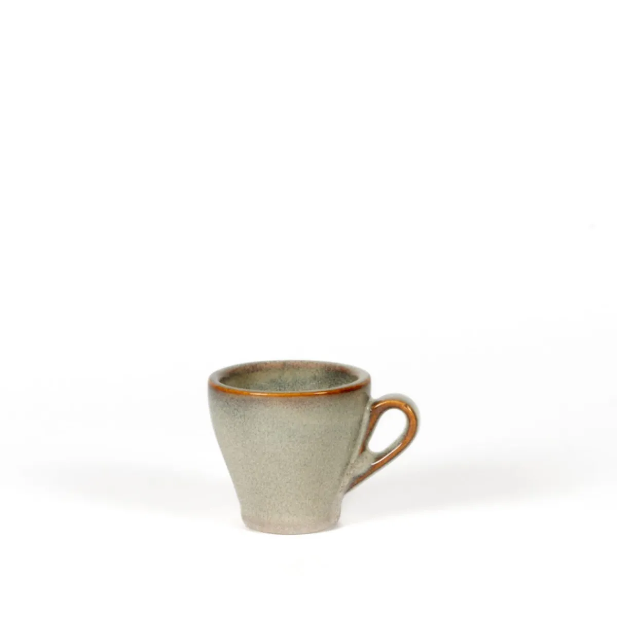 Tasse expresso rond gris bleu porcelaine 7 cl Ø 8,5 cm Serena - PRO.MUNDI Best