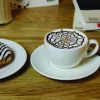 RAK Tasse à expresso rond ivoire porcelaine vitrifiée 8 cl Ø 6,5 cm Barista Hot