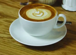 RAK Tasse à expresso rond ivoire porcelaine vitrifiée 8 cl Ø 6,5 cm Barista Hot