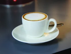 RAK Tasse à expresso rond ivoire porcelaine vitrifiée 8 cl Ø 6,5 cm Barista Hot