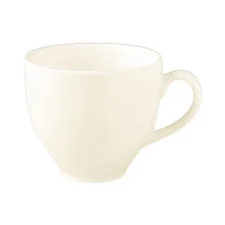 Tasse à expresso rond ivoire porcelaine vitrifiée 9 cl Ø 6,5 cm Classic Gourmet - RAK