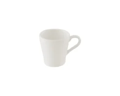 Tasse à expresso rond ivoire porcelaine vitrifiée 7 cl Ø 6 cm Banquet - RAK Outlet