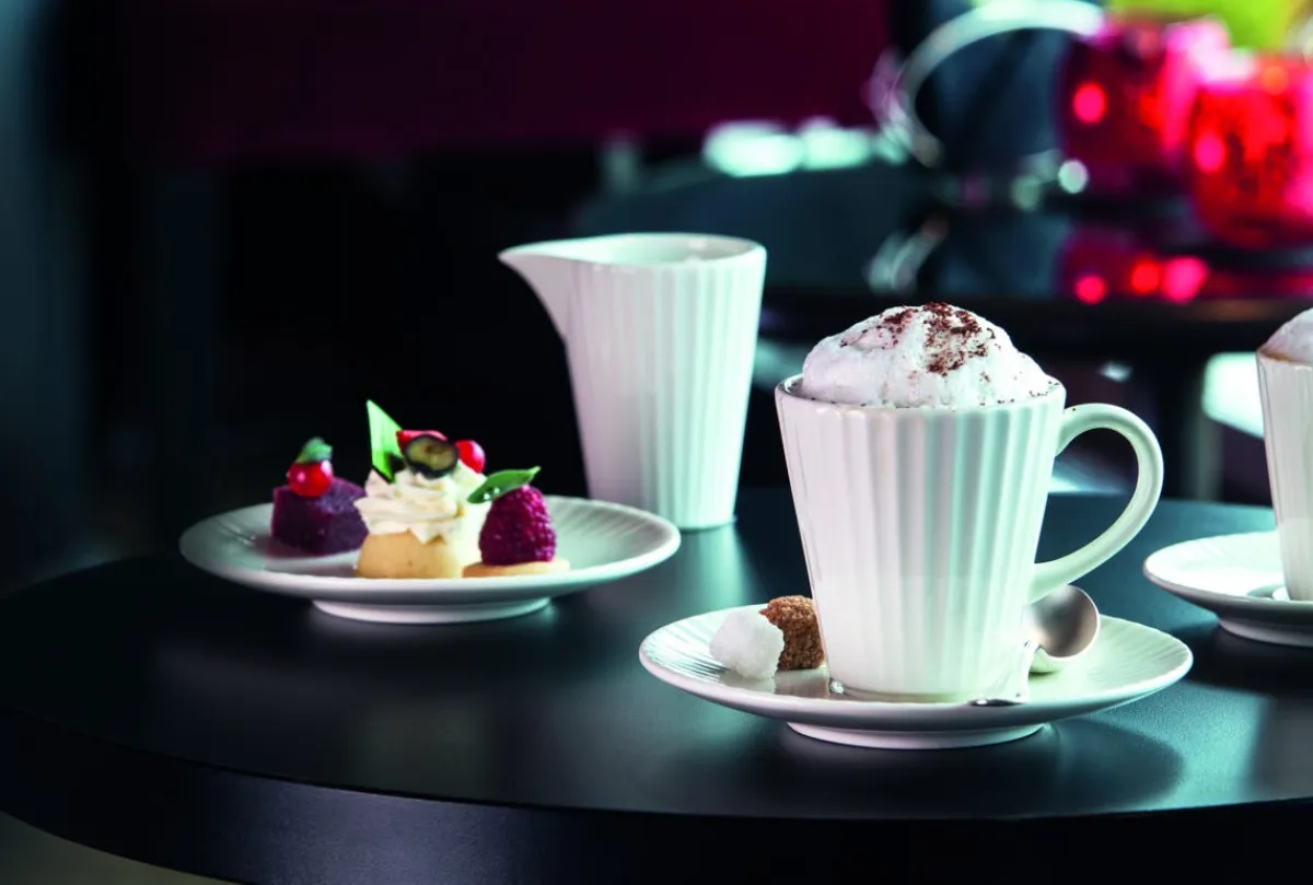 RAK Tasse à expresso rond ivoire porcelaine vitrifiée 9 cl Ø 5,5 cm Metropolis Hot