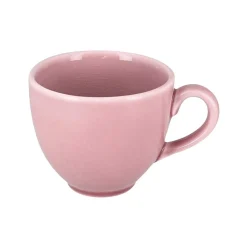 Tasse à expresso rond rose porcelaine vitrifiée 9 cl Ø 6,5 cm Vintage - RAK Discount