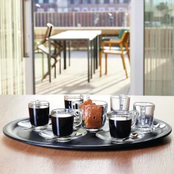 Tasse à expresso rond transparent verre trempé 9 cl Ø 8,4 cm Voluto - ARCOROC Best