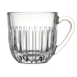 Tasse à expresso transparent verre pressé 9 cl Ø 6,1 cm Ouessant - LA ROCHERE Outlet