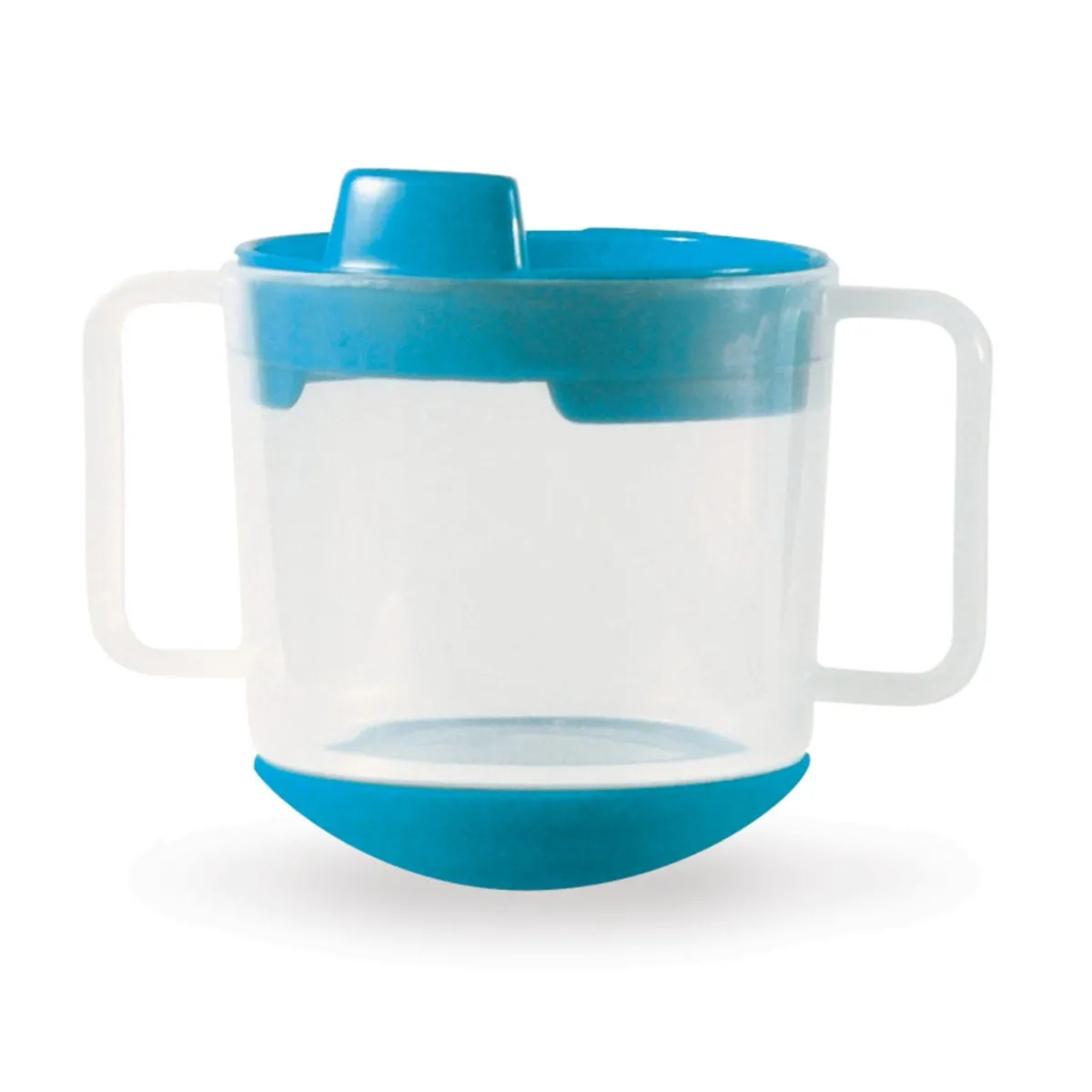 PLASTOREX Tasse inversable rond bleu polypropylène (pp) 20 cl Vaisselle Enfance Hot