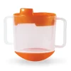 PLASTOREX Tasse inversable rond orange polypropylène (pp) 20 cl Vaisselle Enfance Hot