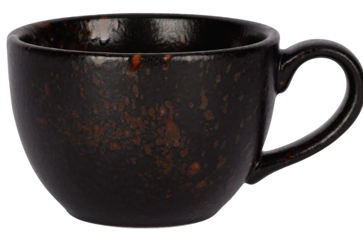 PROOF Tasse noir porcelaine 22 cl Ø 9 cm Etna Online