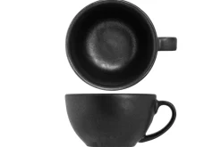 Tasse noir porcelaine 18 cl Tonati - PROOF Online