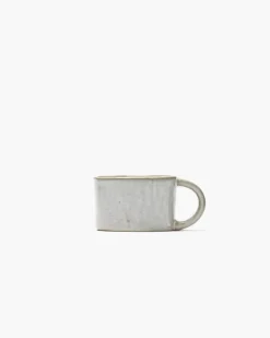 Tasse à ristretto rond écru grès émaillé 6 cl 7,5 cm La Mère - SERAX New
