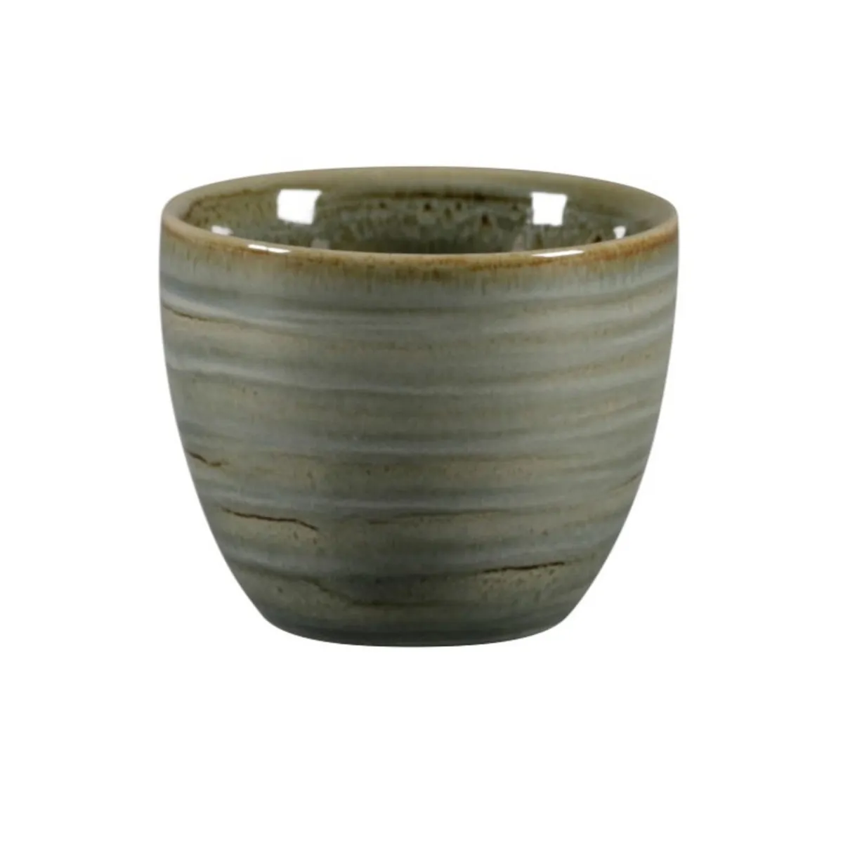 RAK Tasse sans anse Peridot porcelaine vitrifiée 8 cl Ø 6,5 cm stone Spot Hot