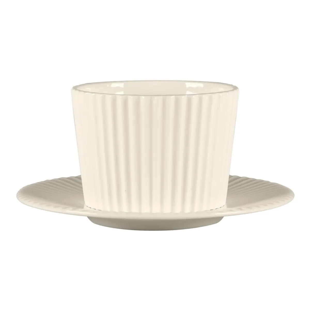 Tasse sans anse rond blanc porcelaine bone china 23,7 cl Ø 31,8 cm Spectra - RAK Online
