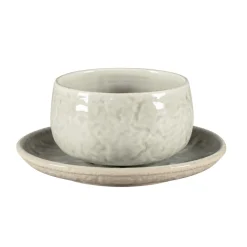 Tasse sans anse rond céladon porcelaine vitrifiée 41 cl Ø 11 cm Krush - RAK