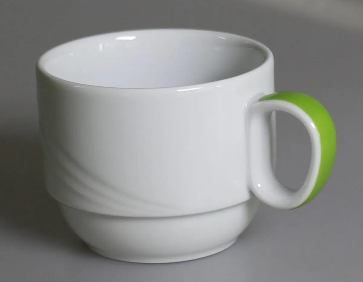 Tasse à thé blanc porcelaine 18 cl Ø 7,9 cm Donna Senior - SCHONWALD Best
