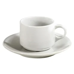 Tasse à thé blanc porcelaine culinaire 18 cl Europe - PILLIVUYT Online