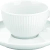 PILLIVUYT Tasse à thé blanc porcelaine culinaire 18 cl Plisse