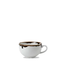 Tasse à thé blanc porcelaine vitrifiée 22,7 cl Ø 9,5 cm Harvest - DUDSON Clearance