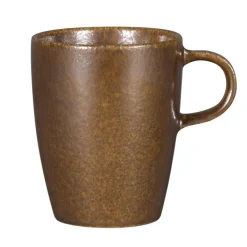 RAK Tasse à thé bronze porcelaine vitrifiée 23 cl Ø 7,3 cm stone Ease Hot