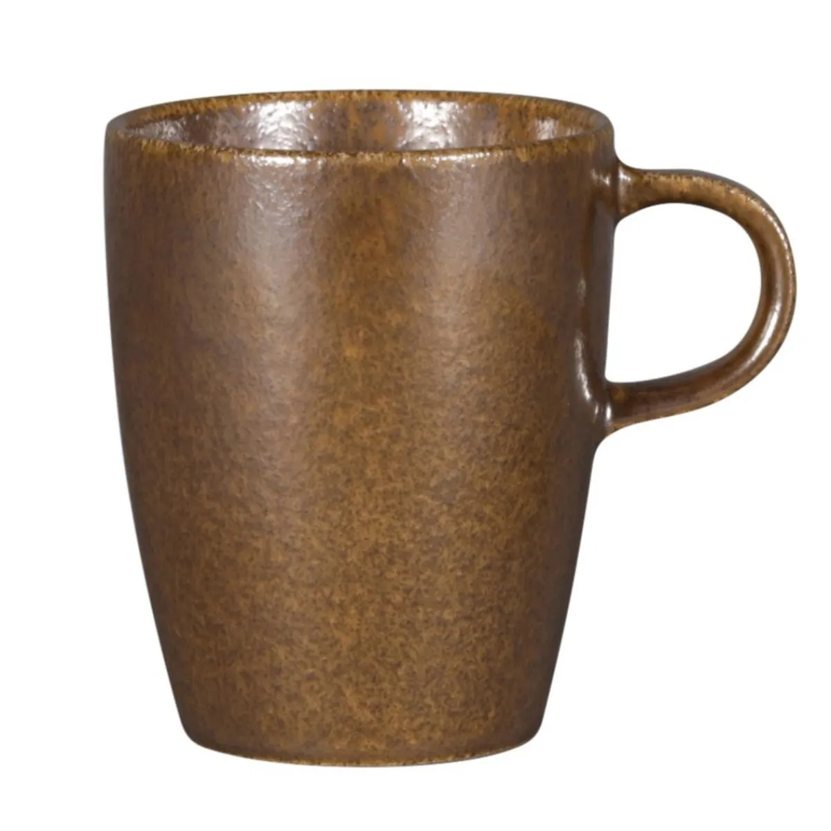 RAK Tasse à thé bronze porcelaine vitrifiée 23 cl Ø 7,3 cm stone Ease Hot