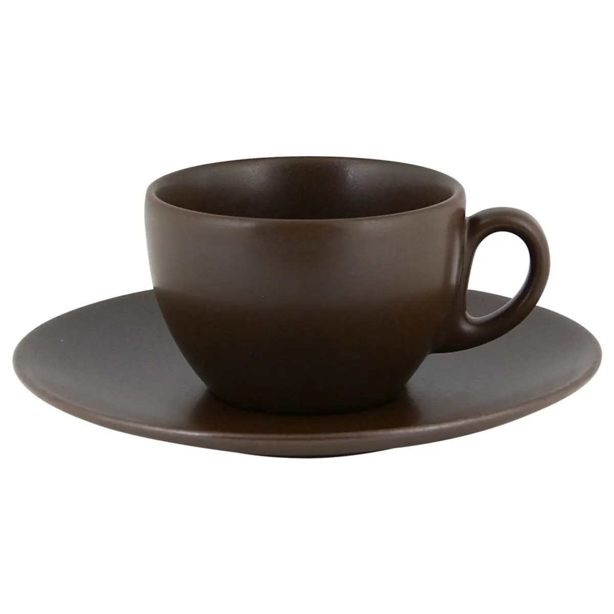 RAK Tasse à thé brun porcelaine vitrifiée 23 cl Ø 9 cm Genesis Best