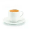 Tasse à thé/café rond ivoire porcelaine vitrifiée 23 cl Ø 8,5 cm Classic Gourmet - RAK Hot