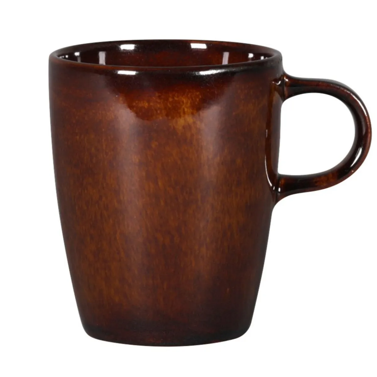 Tasse à thé cuivre porcelaine vitrifiée 20 cl Ø 7 cm stone Ease - RAK Best