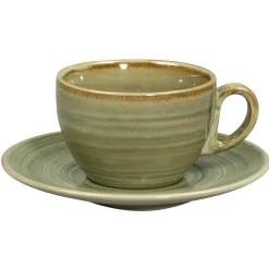 RAK Tasse à thé Emerald porcelaine vitrifiée 23 cl Ø 9 cm stone Spot Discount