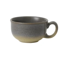 Tasse à thé gris porcelaine 23 cl Ø 9,7 cm Evo Granite - DUDSON Discount