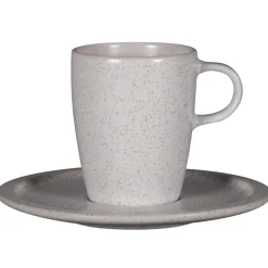 RAK Tasse à thé gris porcelaine vitrifiée 23 cl Ø 7,3 cm stone Ease Best