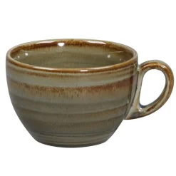 RAK Tasse à thé Peridot porcelaine vitrifiée 23 cl Ø 9 cm stone Spot Discount