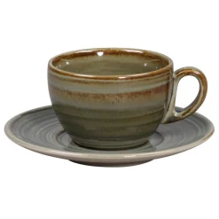 RAK Tasse à thé Peridot porcelaine vitrifiée 23 cl Ø 9 cm stone Spot Discount