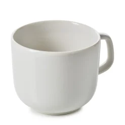 REVOL Tasse à thé rond Blanc albâtre porcelaine culinaire 20 cl Ø 8,5 cm Madeleine Discount