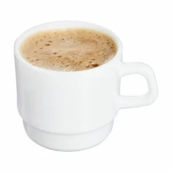 ARCOROC Tasse à thé rond blanc verre opal 22 cl Ø 7,75 cm Restaurant Discount