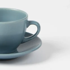 Tasse à thé rond bleu Grès 21,5 cl Ø 9,2 cm Pulse - ESSENTIALS COLLECTION Discount