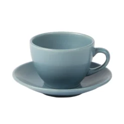 Tasse à thé rond bleu Grès 21,5 cl Ø 9,2 cm Pulse - ESSENTIALS COLLECTION Discount