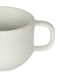 ACCOLADE Tasse à thé rond bleu grès émaillé 21 cl Ø 8,5 cm Ice Online