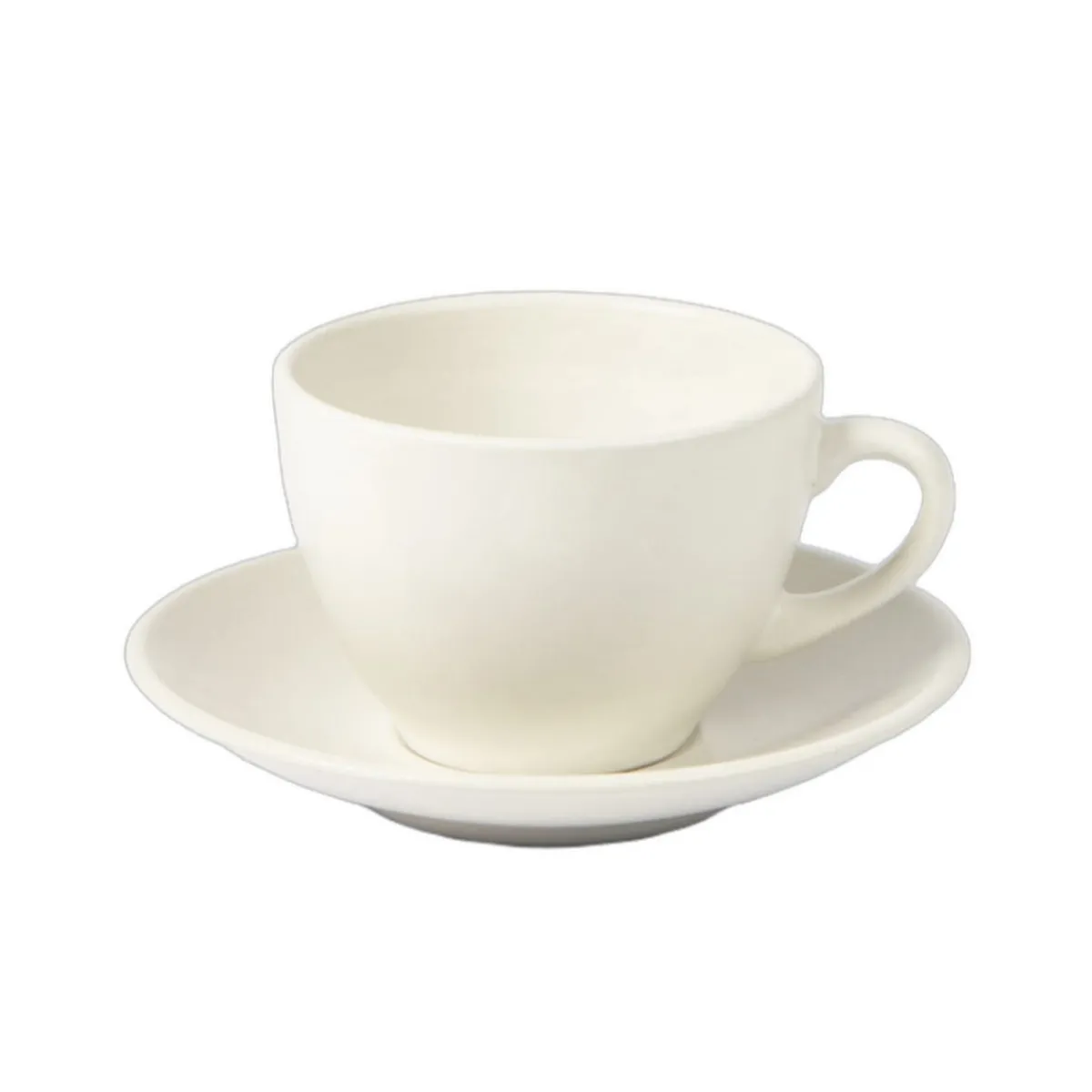 ESSENTIALS COLLECTION Tasse à thé rond crème Grès 21,5 cl Ø 9,2 cm Pulse Best