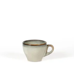 Tasse à thé rond gris bleu porcelaine 23 cl Ø 9 cm Serena - PRO.MUNDI