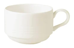 RAK Tasse à thé rond ivoire porcelaine vitrifiée 23 cl Ø 8,5 cm Rondo Sale
