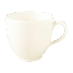 Tasse à thé rond ivoire porcelaine vitrifiée 20 cl Ø 8,4 cm Classic Gourmet - RAK New