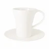Tasse à thé rond ivoire porcelaine vitrifiée 20 cl Ø 8 cm Giro - RAK Best