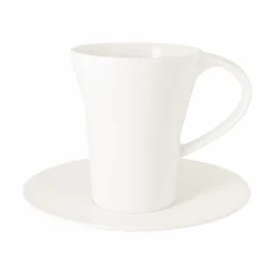Tasse à thé rond ivoire porcelaine vitrifiée 20 cl Ø 8 cm Giro - RAK Best
